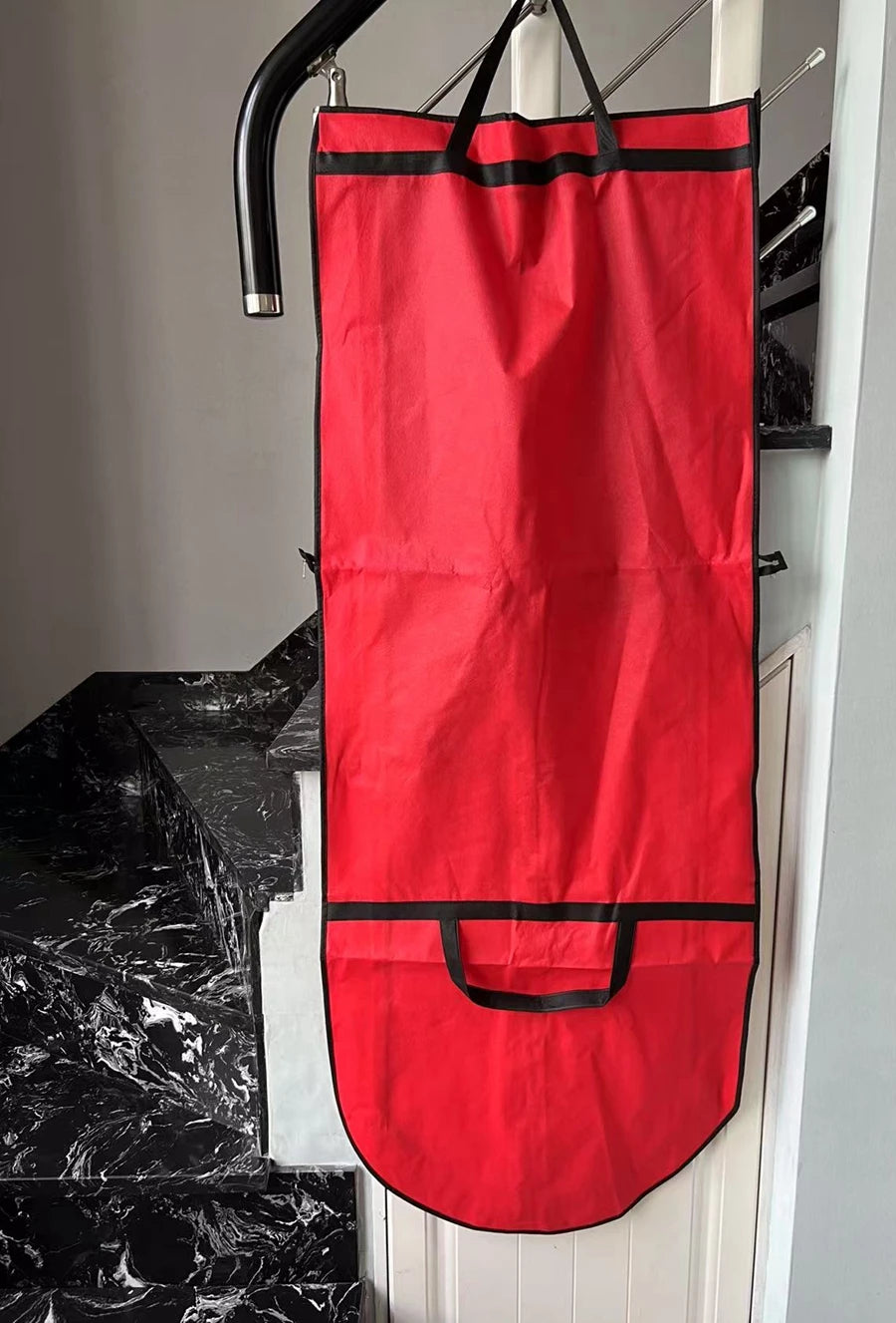 Large For Wedding Dress Dust Cover Zipper Gown Dustproof Cover Storage Bag Foldable Garment Clothes Case Protector