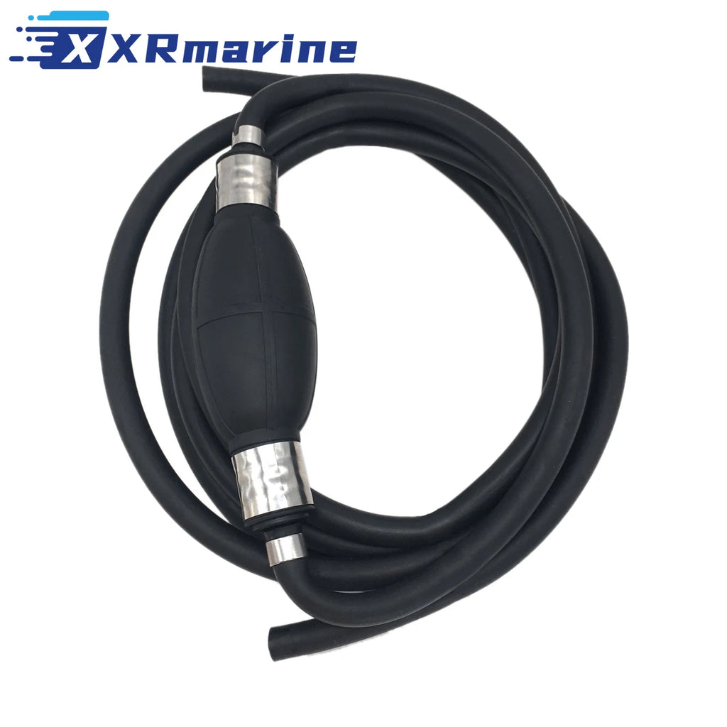 5/16" 8mm Marine Outboard Boat Motor Fuel Gas Hose Line Assembly with Primer Bulb For Yamaha Tohatsu OMC Honda Johnson Suzuki