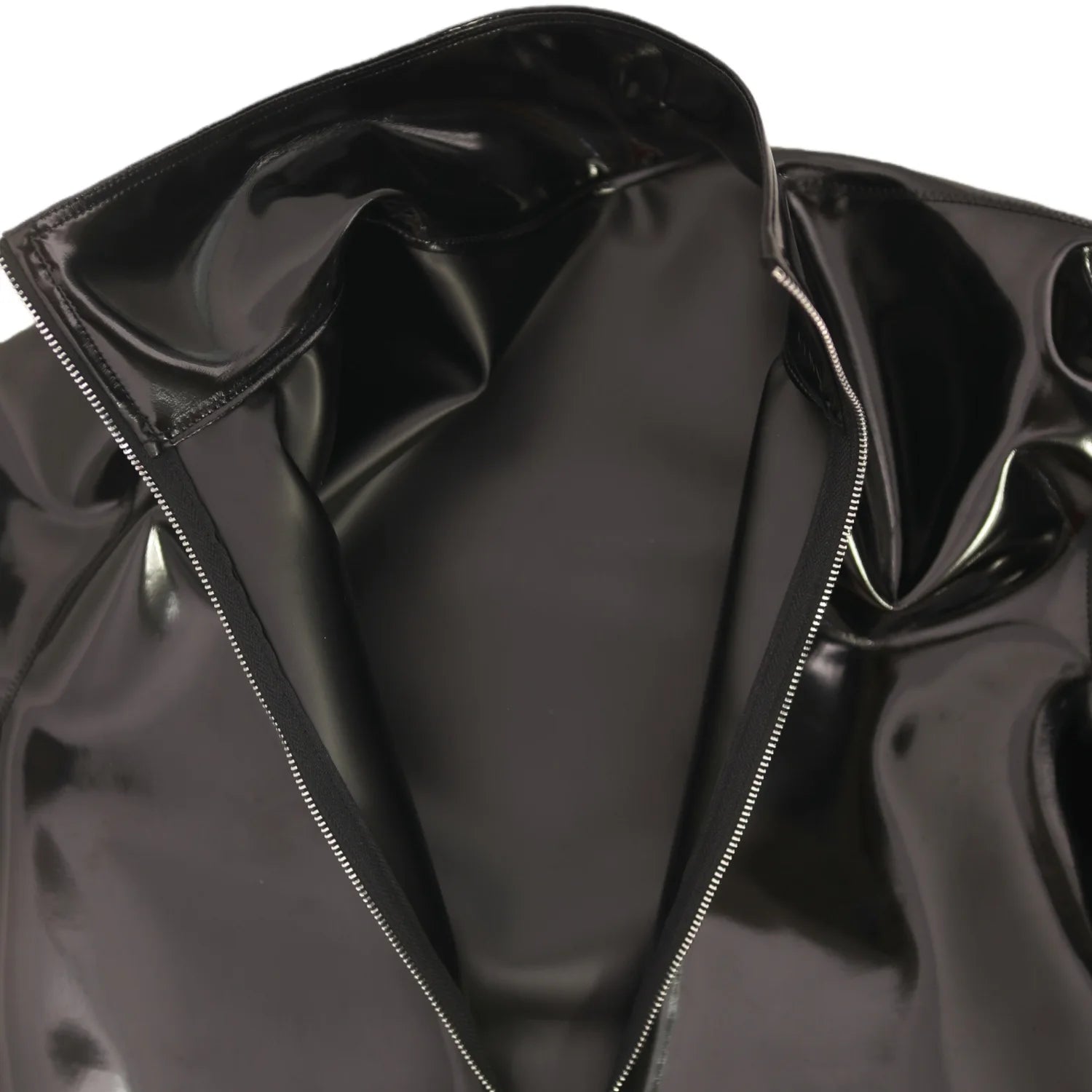Men's PVC Glossy Long Sleeve Stage Tee — MIG & MIK STYLE™
