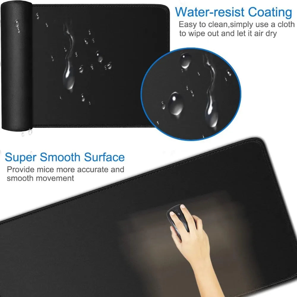 31.5x15.7 inch Large Extended Gaming Mouse Pad, Water Resistant Non-Slip Desk Mat for Work & Gaming