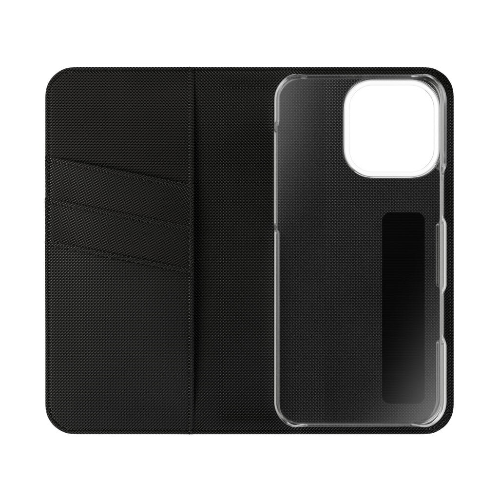 M&M Gold Crest Flip Phone Case — Luxury Wallet Flip Case with Card Slots