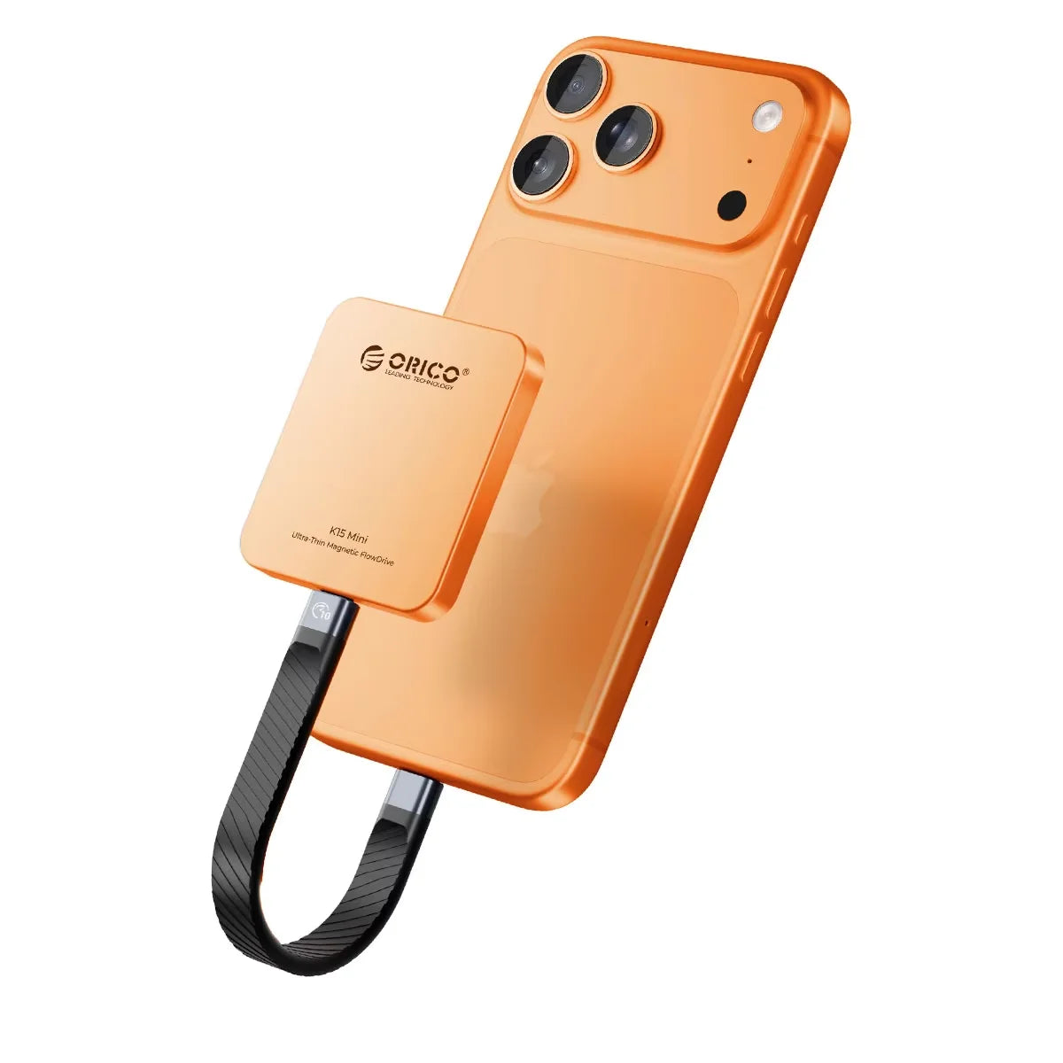 ORICO Ultra Thin Magnetic Portable SSD Up to 150MB/s for iPhone 15 16 Series Tablets Laptop Portable Solid State 32GB 64GB 128GB