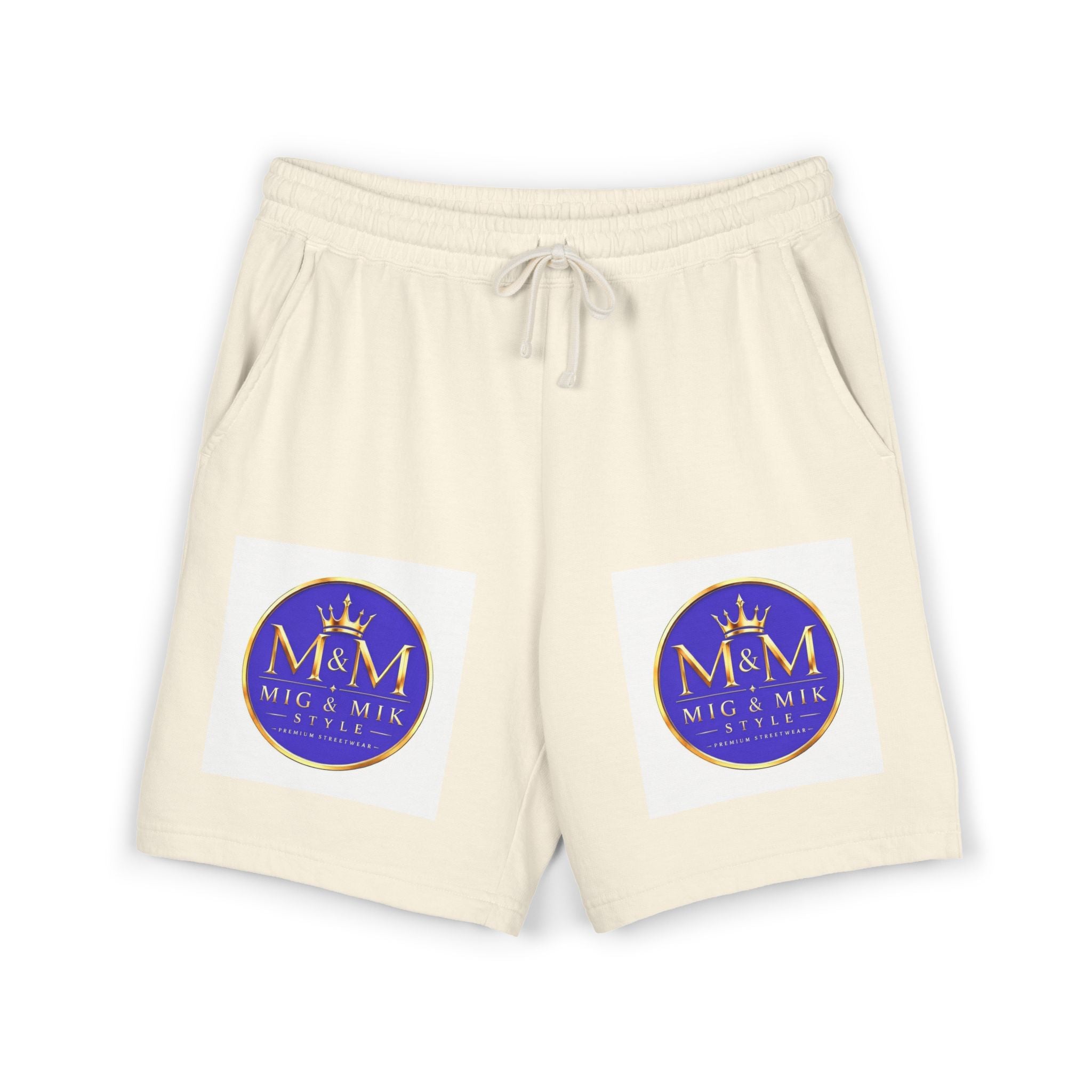 Unisex Garment-Dyed Lightweight Fleece Sweat Shorts