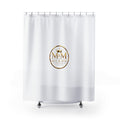 Luxury Gold Crest Shower Curtain — M&M Mig & Mik Style
