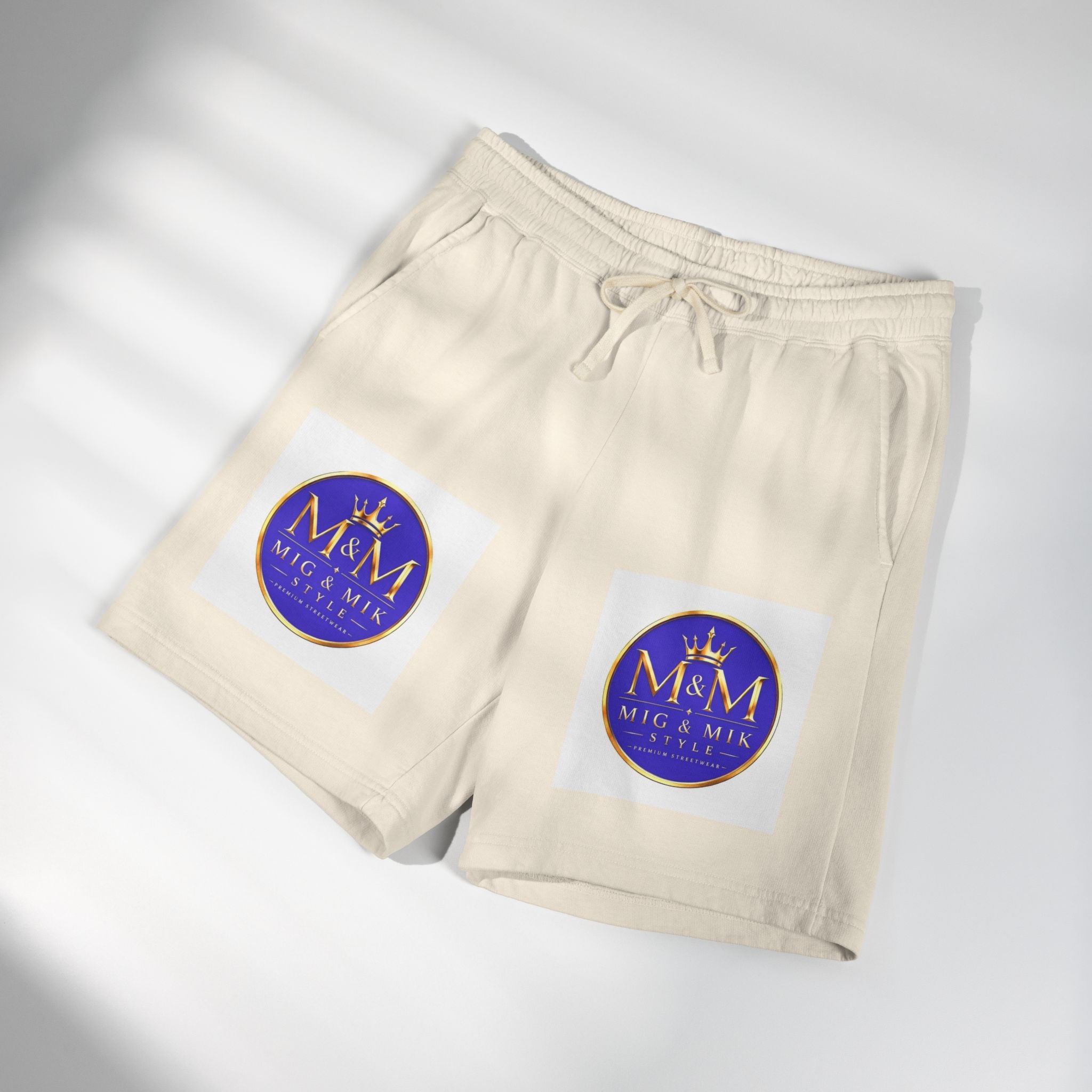 Unisex Garment-Dyed Lightweight Fleece Sweat Shorts