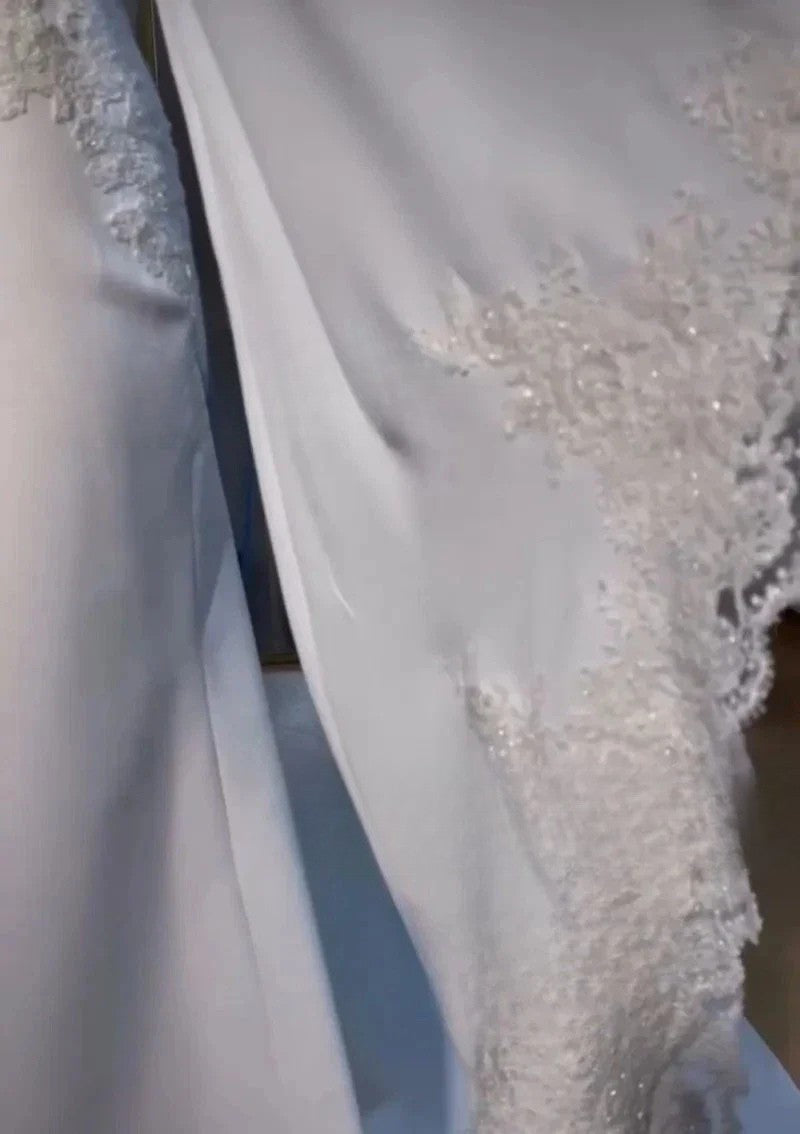 MIG & MIK STYLE™ Modest Long Sleeve Boho Wedding Dress