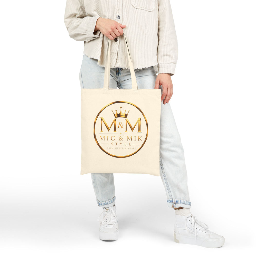 MIG & MIK STYLE Luxury Canvas Tote Bag