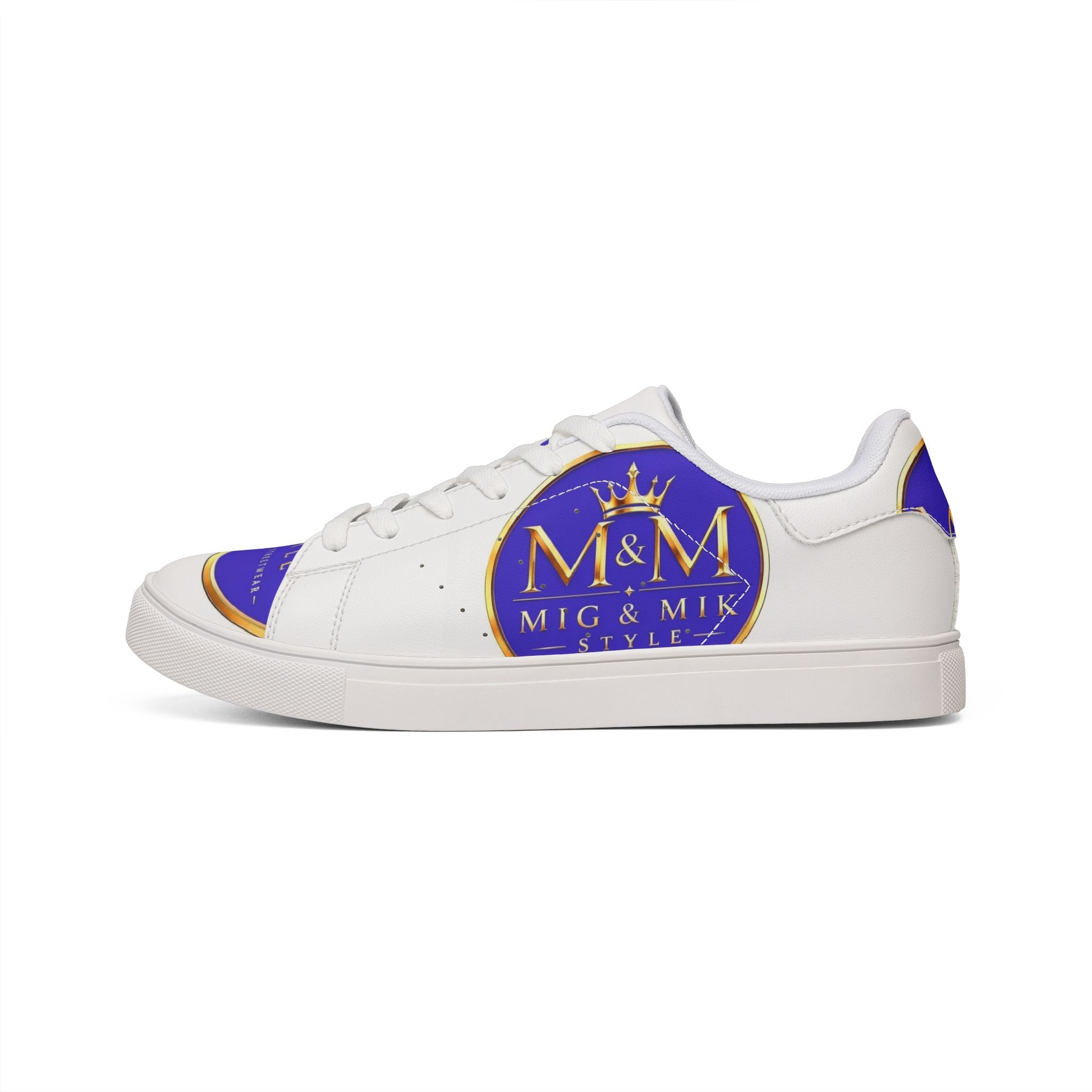 Men's Low-Top Leather Sneakers