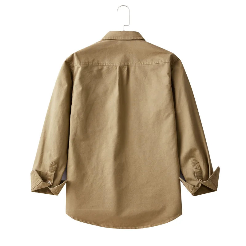 Men's Utility Casual Long Sleeve Shirt — MIG & MIK STYLE™