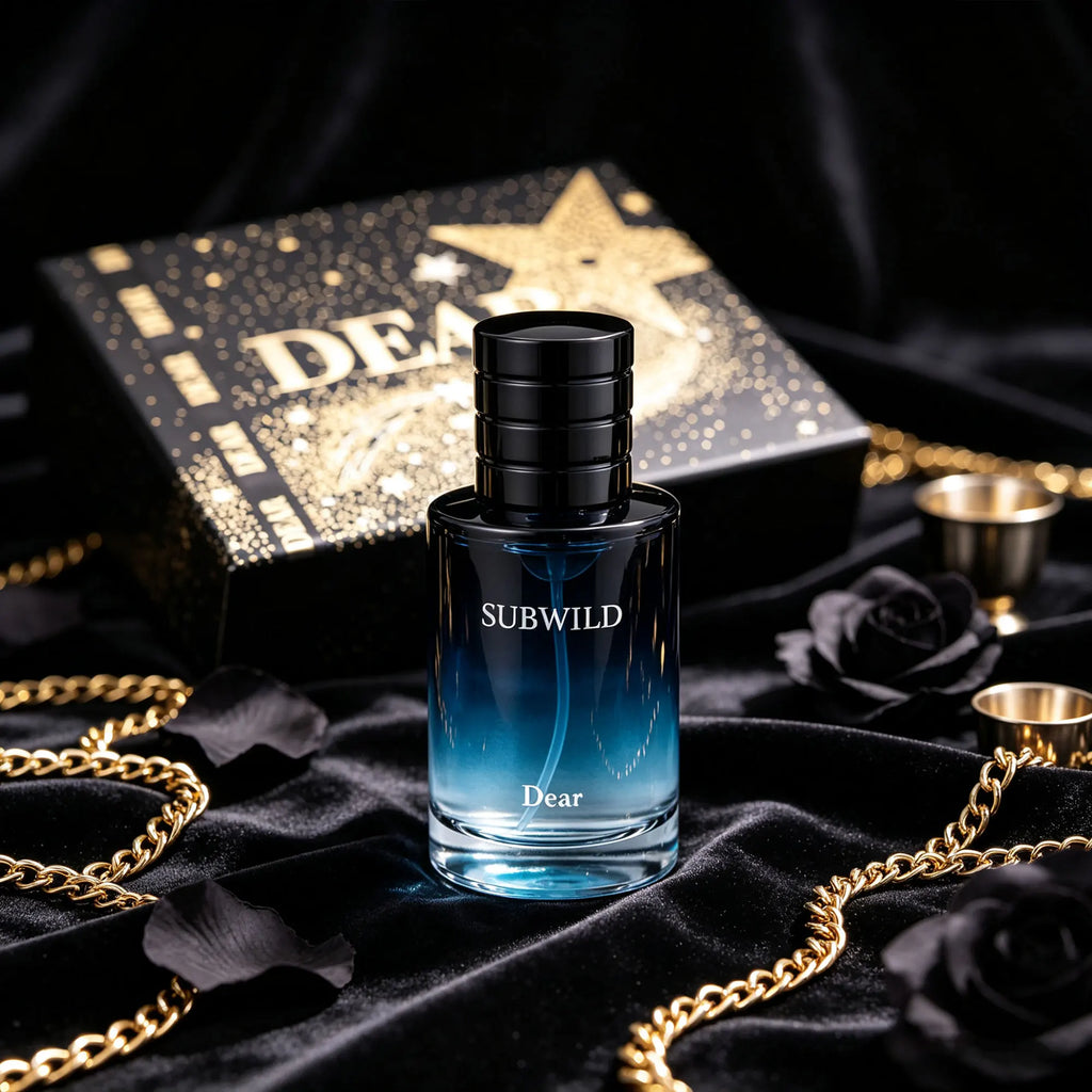 2 In 1 Men Eau de Toilette Set Two Different Scents Long Lasting Mens Cologne Woody Fresh Fragrance Luxury Star Gift Box Perfume Kit Ideal Present For Men Daily Business Party