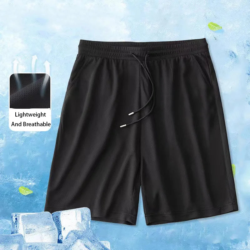 Men's Tank Top Sets 2026 Summer Quick drying seaside oversize beach Y2k tracksuits Breathable sports  running jogging set