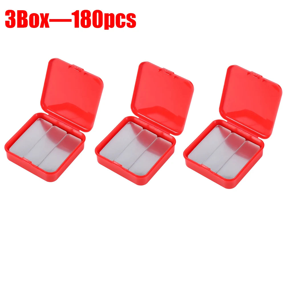 60-300pcs Strong Double Sided Adhesive Waterproof Removable Reusable Mounting Tape for Walls Wood Tile Plastic