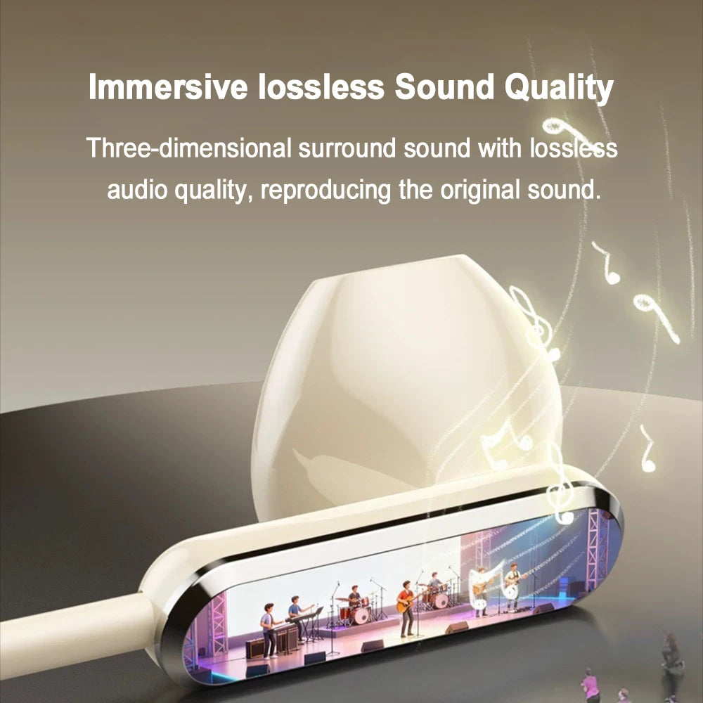 USB Type C Headphones HiFi Bass Stereo Volume Control Wired Earphones 3.5mm Gaming Headsets For iPhone 17 Samsung Galaxy XiaoMi