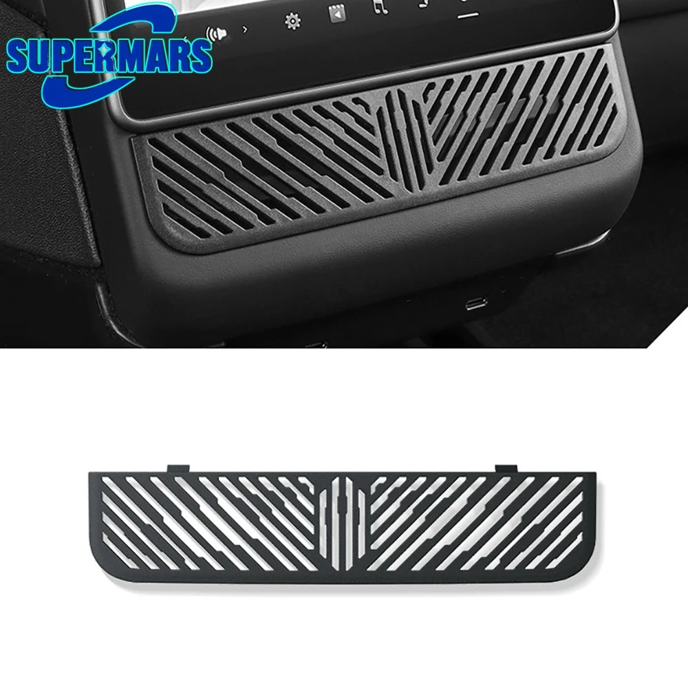 Snap On Air Outlet Grille Protection Rear AC Vent Cover For Tesla New Model Y L YL Juniper 3 Highland 2026 Long Wheelbase LWB