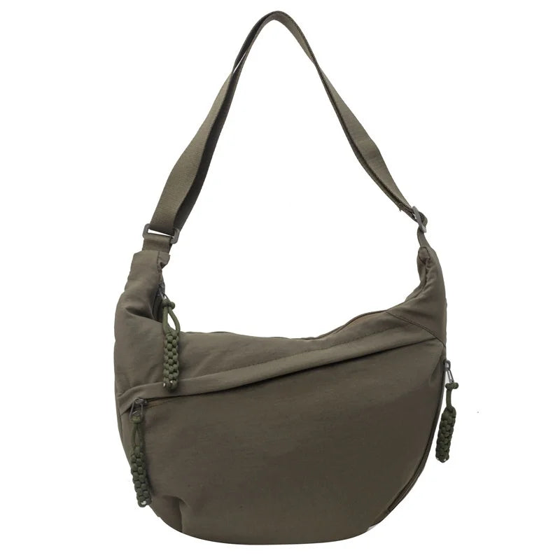 MIG & MIK STYLE™ Canvas Dumpling Crossbody Bag