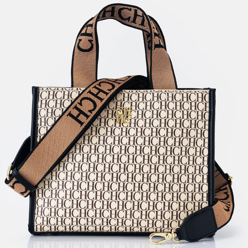 MIG & MIK STYLE™ Embossed PU Leather Tote Bag