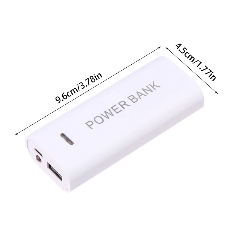 ⭐ Portable Power Bank Case DIY 2Cell 18650 Battery Box For Smart Phone Charge 5V 1A For 18650 Battery With Indicator Light