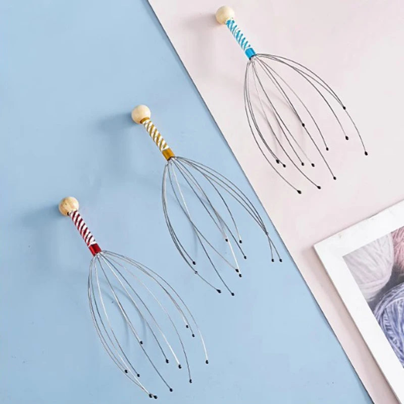 Octopus Head Massager – Scalp Relaxer & Stress Relief Tool