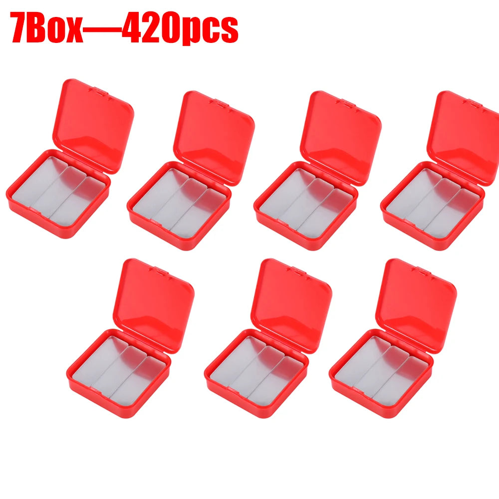 60-300pcs Strong Double Sided Adhesive Waterproof Removable Reusable Mounting Tape for Walls Wood Tile Plastic