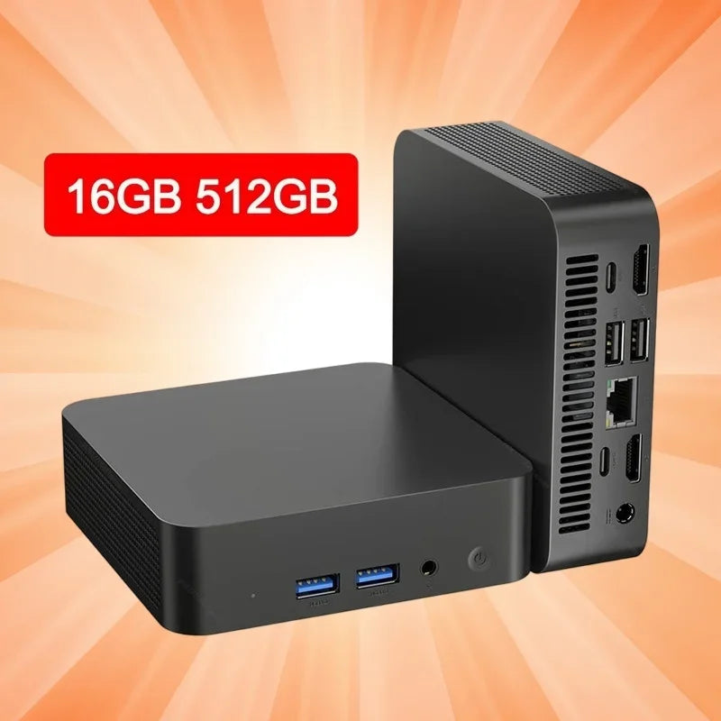 2026 Arcane Varnished MINI PC Windows 11 Pro Core I3 6100 RAM 1TB SSD WIFI 6 BT5.2 4K HD Splendid Leisure Gaming Office