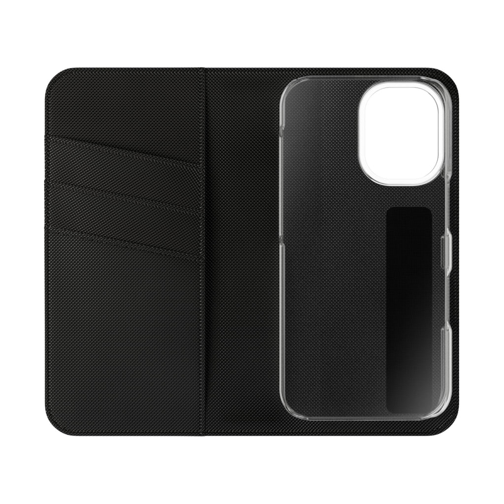 M&M Gold Crest Flip Phone Case — Luxury Wallet Flip Case with Card Slots