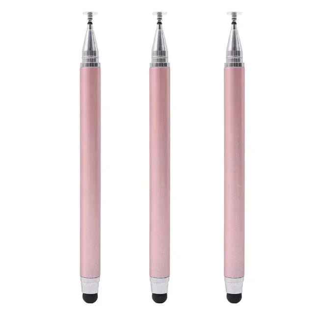 3-1Pcs Tablet Mobile Phone Universal 2 IN 1 Capacitive Stylus Pen Drawing Pens for IPhone Android All Capacitive Touch Screens