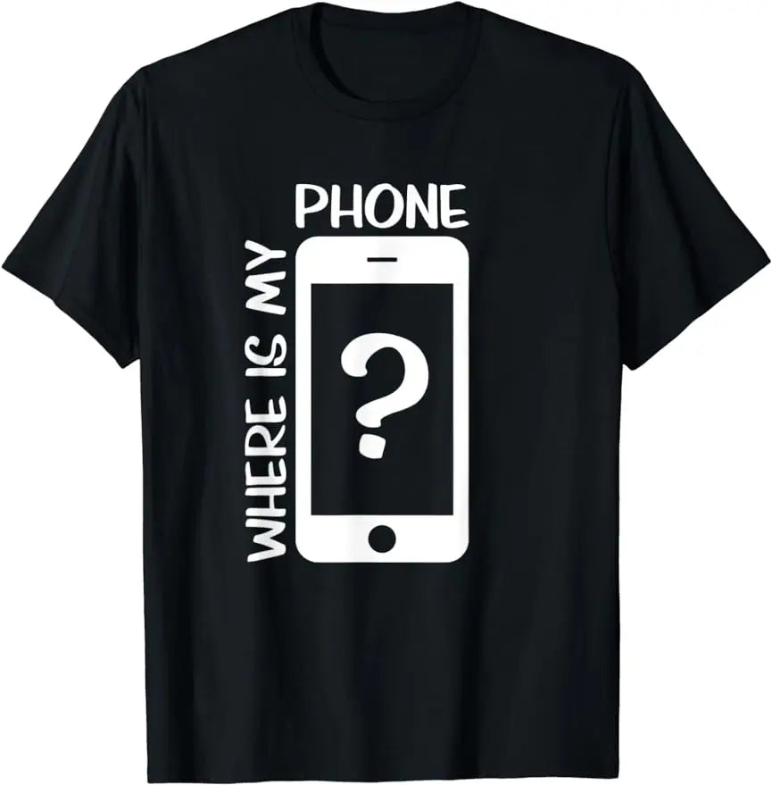 Funny Using Smart Phone on The Toilet Cell Mobile Phone T-Shirt Short-sleev Summer Fashion Tee Casual Streetwear Tops