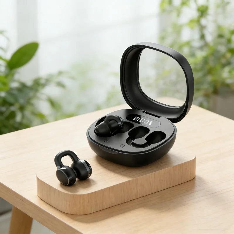 Wireless Bluetooth Headset X31 Bluetooth Headset Power Earbud Digital Display Stereo Headset is suitable for all smart phones.