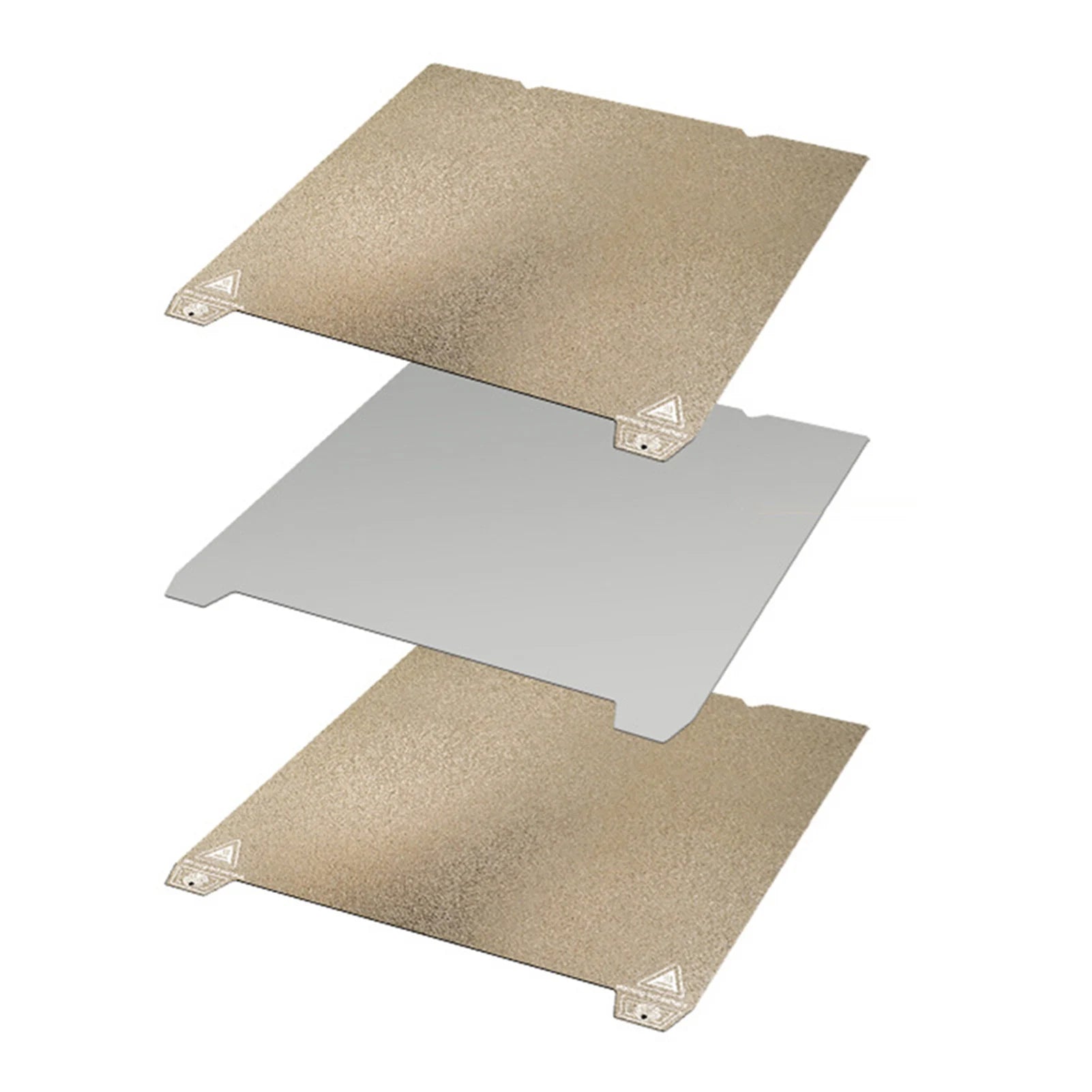3D Build Plate Print Bed Textured PEI Surface + Smooth PET For Ender-3 S1 Ender-3 S1 Pro End-5 S1 K1 3D Printers Accessories