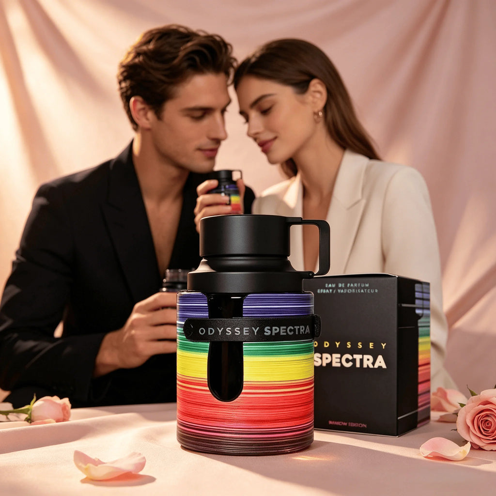 Armaf Odyssey Spectra Rainbow Edition Eau De Parfum 100ml 3.4fl.oz Long Lasting Unisex Perfume Oriental Spicy Scent