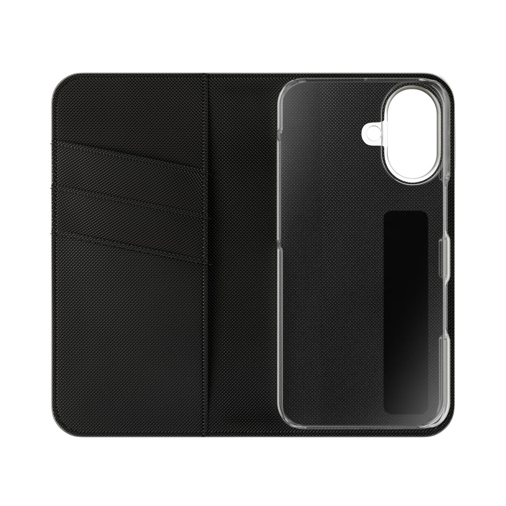 M&M Gold Crest Flip Phone Case — Luxury Wallet Flip Case with Card Slots