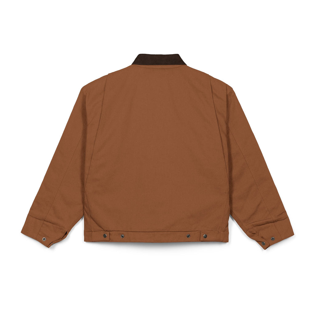 🏆 MIG & MIK STYLE Premium Heritage Work Jacket – Brown Gold Luxury Edition