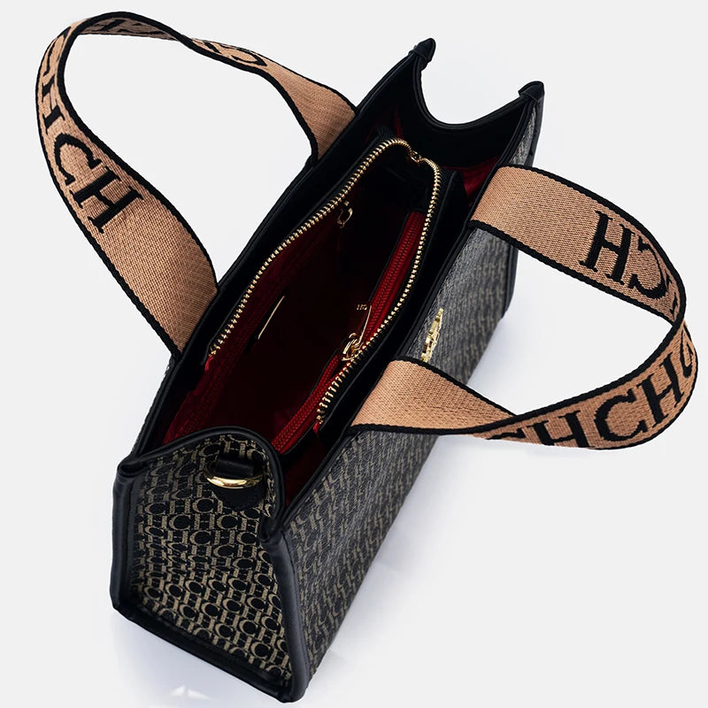MIG & MIK STYLE™ Embossed PU Leather Tote Bag