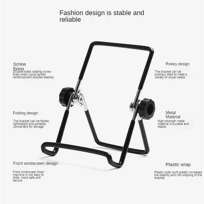 Universal Metal Cellphone Holder Desk Adjustable Phone Stand Support for IPad IPhone 15 13 Xiaomi 9 Samsung Huawei Tablet