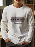 Men's Los Angeles Print Cotton Long Sleeve Tee — MIG & MIK STYLE™