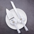 Romantic Wedding Tableware Set Elegantly Designed for Brides Grooms Perfect for Wedding Celebrations