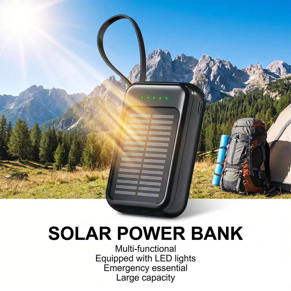 MIG & MIK STYLE™ 20,000mAh Solar Power Bank