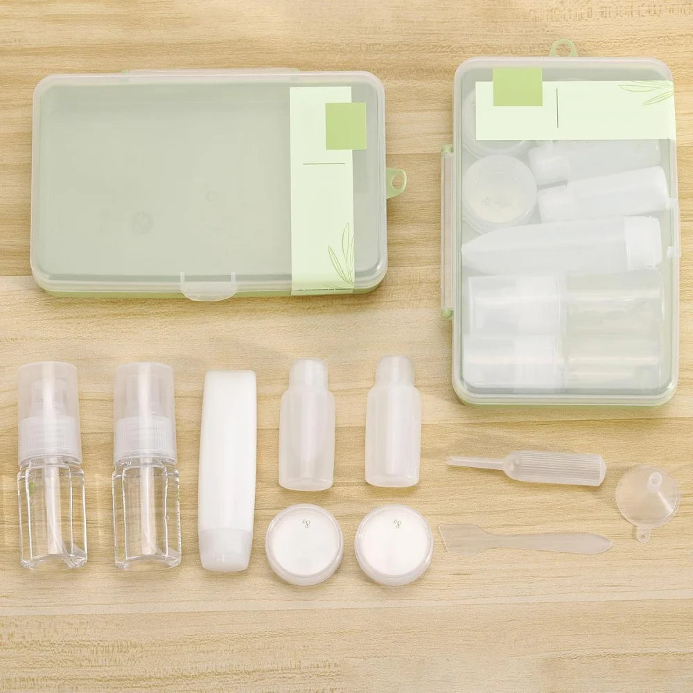 10pack Travel Bottles for Toiletries,Leak Proof Travel Size Containers Kit Portable Refillable Travel Accessories,Conditioner,