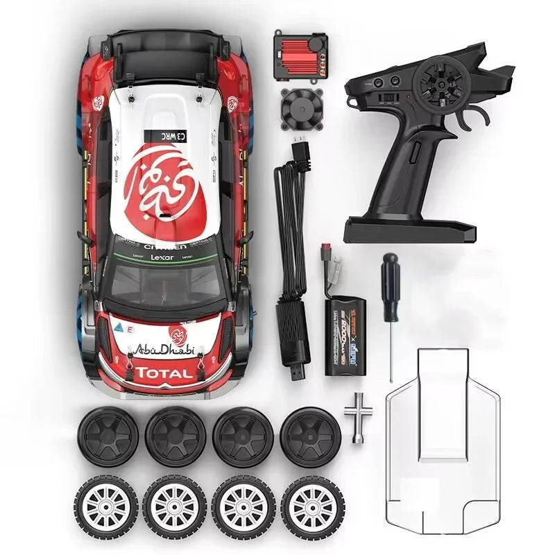 1/14 RC Drift Car 14303 2.4G High Speed Drift Rally Car Brushless 4WD Off-Road RC Cars Toys Hobbies