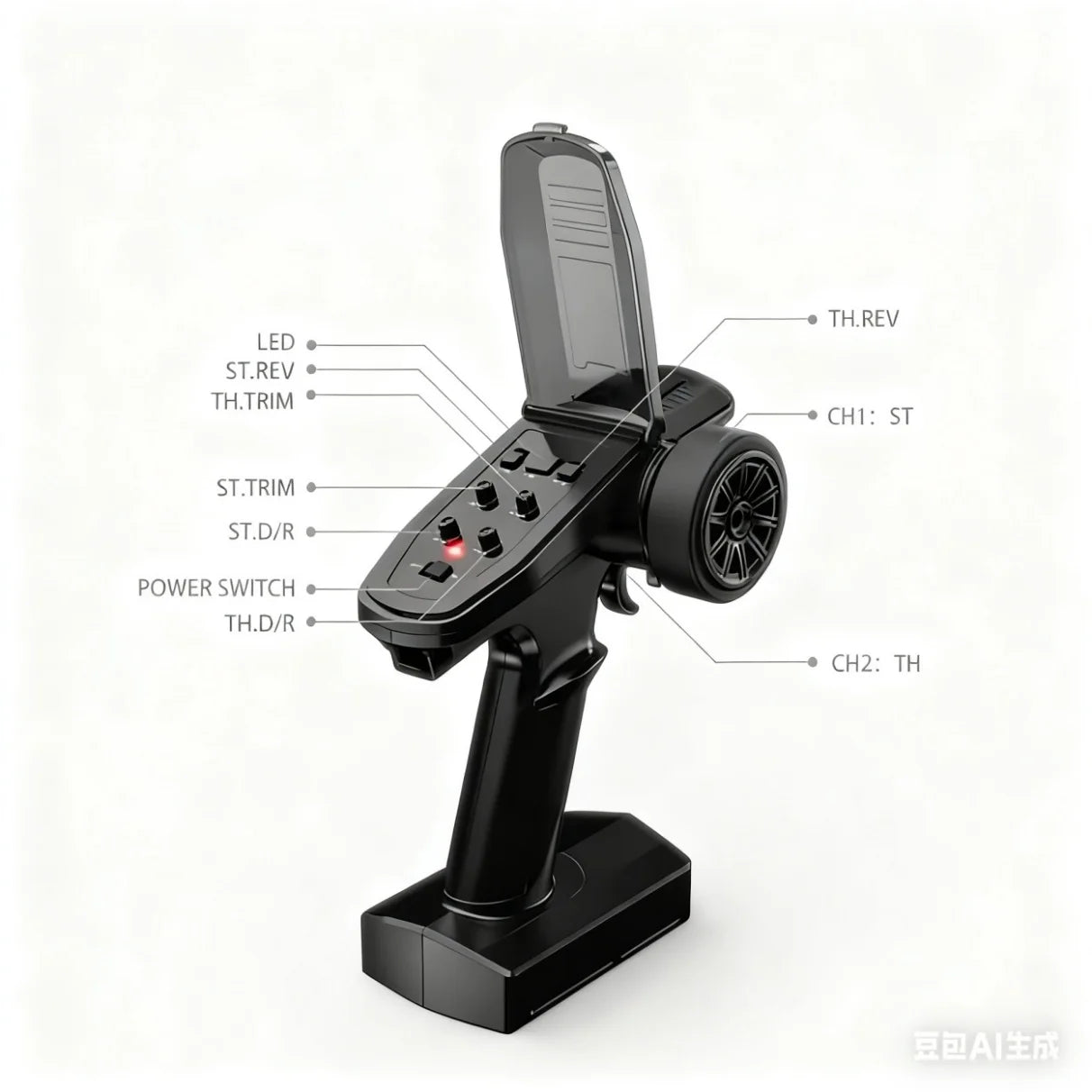 NEW Mjx 10303/10304 Hyper Go 1:10 RC Car Ready-to-Go 4-Channel High-Speed 4WD Drift Climbing Indoor-Outdoor Remote Metal Charger