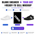 OEM Custom Men's Casual Sneakers Breathable Monogram Print Low MOQ Women's Walking Footwear | FN104-26020260629