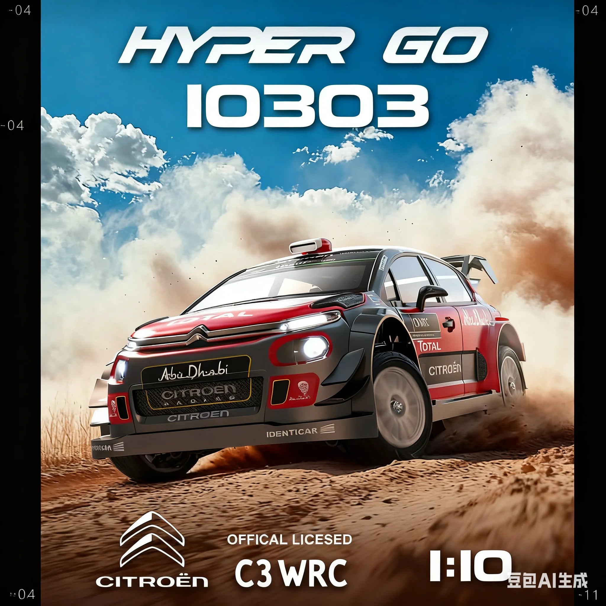 NEW Mjx 10303 10304 Hyper Go 1/10 RC Car Endurance Race Simulation High-Speed 4WD Drift Climbing Toy Remote Control Vehicle