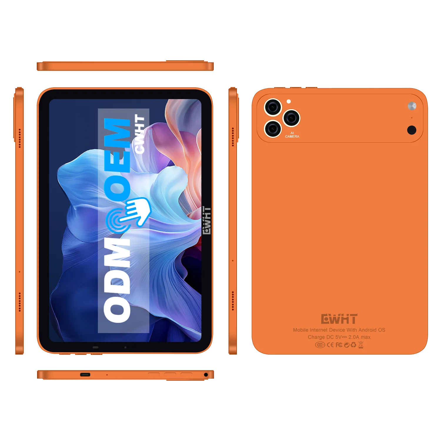 2026 New Arrival 2K Oem 16GB+1TB Android 13.0 Octa Core 2 in 1 Gaming Tablet PC