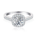 925 Sterling Silver Ladies Casual Rings Wholesale Custom-made Rose Gold Rhodium Plated Zircon Brides' Wedding Engagement Parties