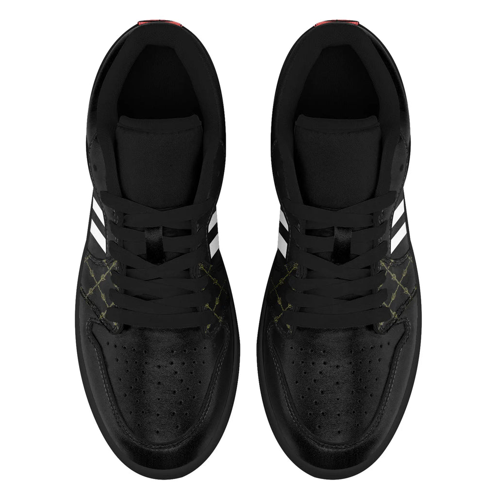 OEM Custom Men's Casual Sneakers Breathable Monogram Print Low MOQ Women's Walking Footwear | FN104-26020260629