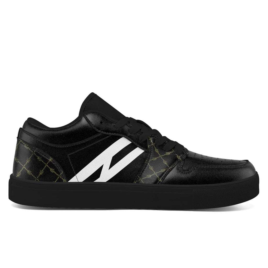 OEM Custom Men's Casual Sneakers Breathable Monogram Print Low MOQ Women's Walking Footwear | FN104-26020260629