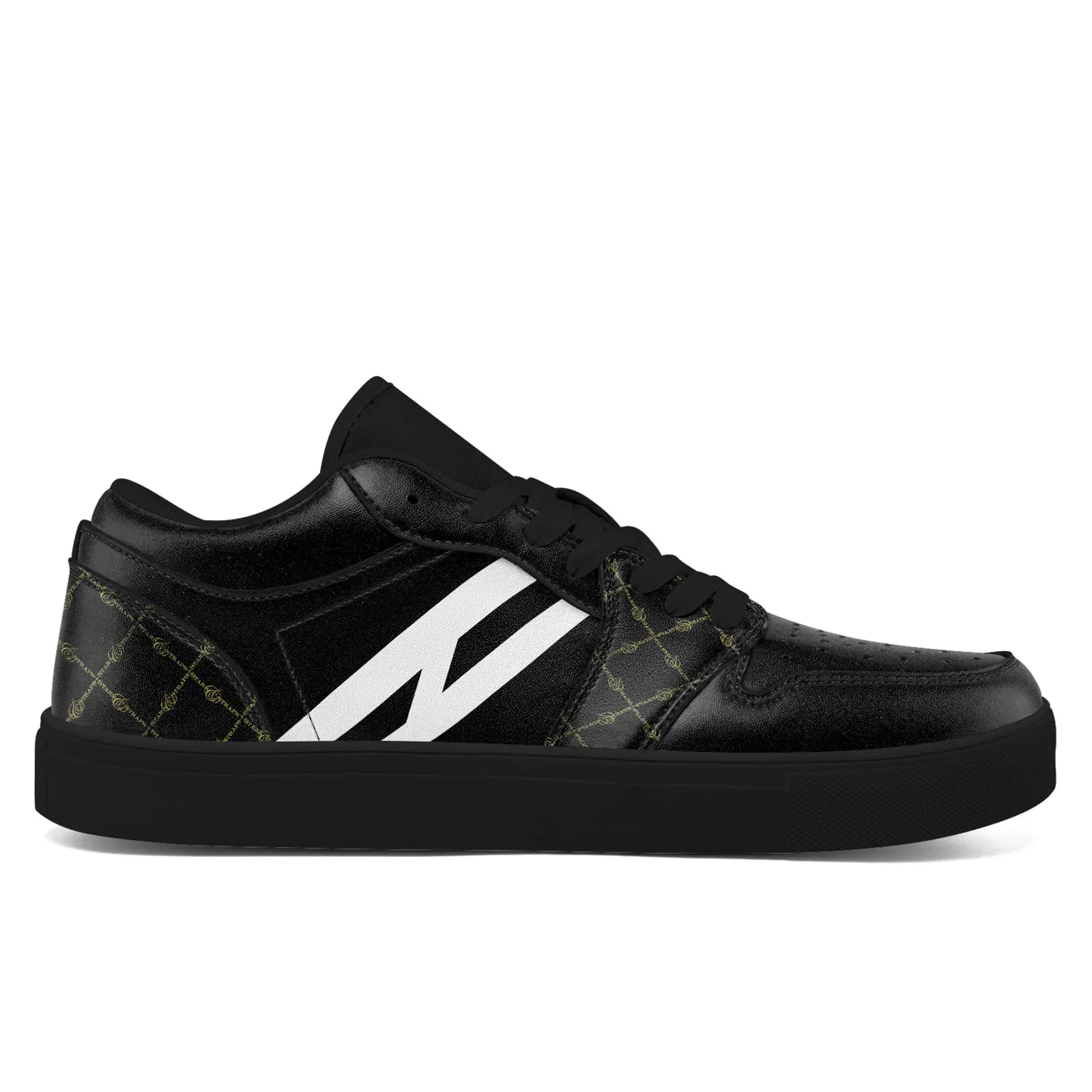 OEM Custom Men's Casual Sneakers Breathable Monogram Print Low MOQ Women's Walking Footwear | FN104-26020260629