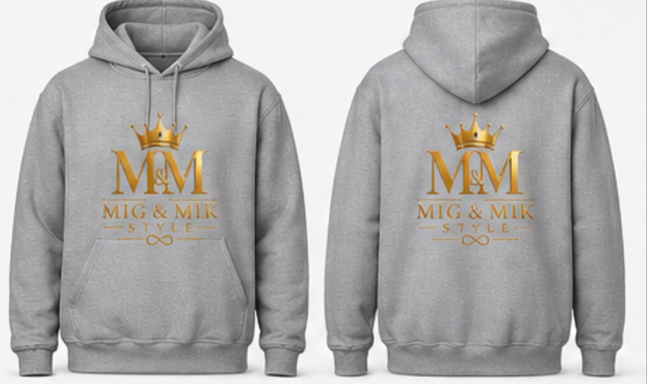 MIG & MIK Luxury White Edition Hoodie