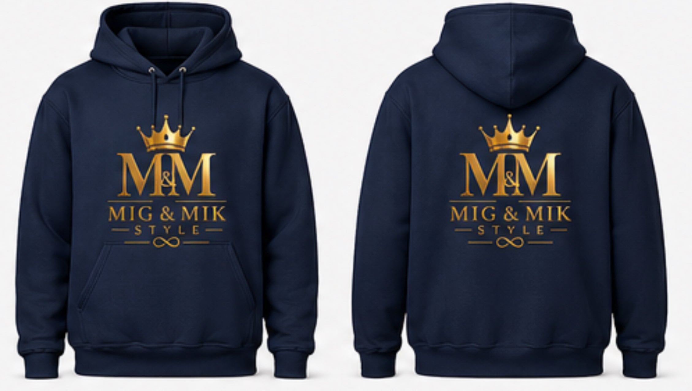 MIG & MIK Luxury White Edition Hoodie