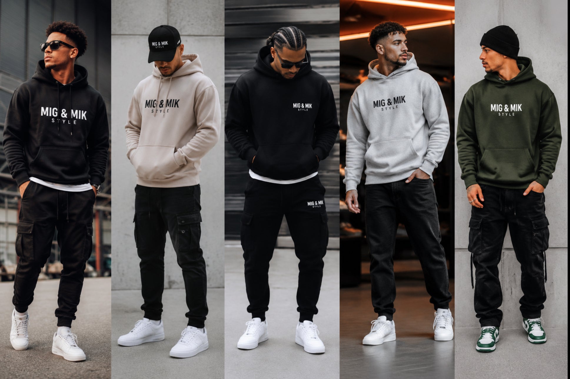 MIG & MIK Luxury White Edition Hoodie